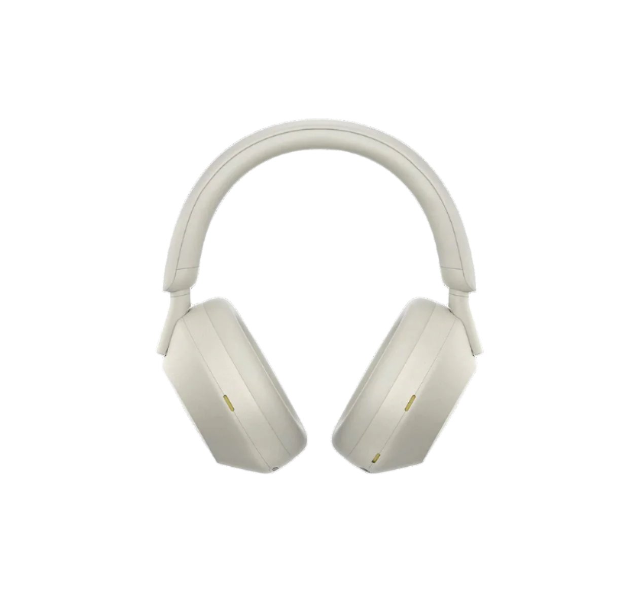 Lightweight and Portable White Wireless headphone (Non Branded)